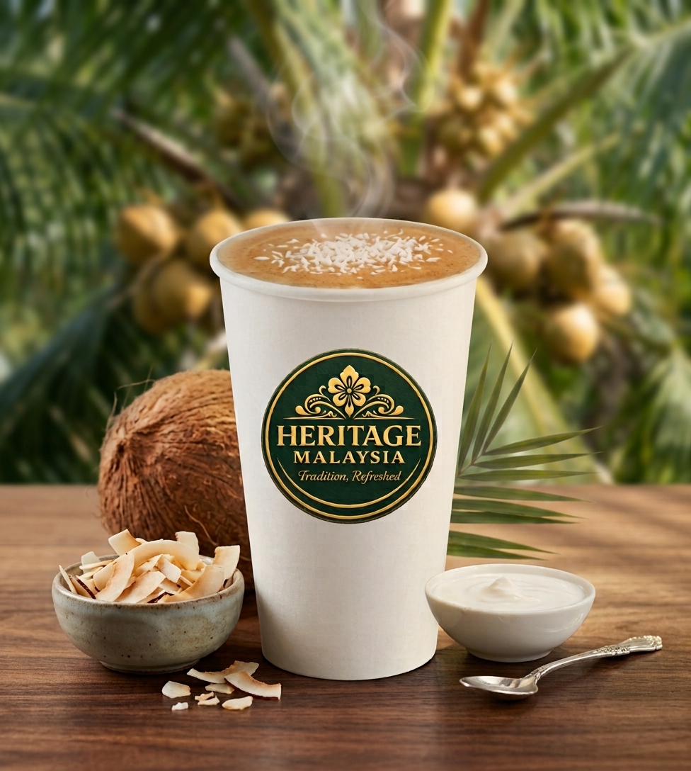 Heritage Hot Coconut Latte